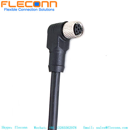 M8 6 Pin 
Female Cable
