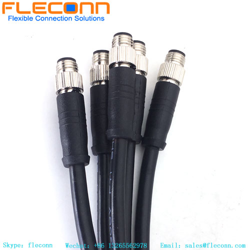 M8 5 Pin Extension Cable