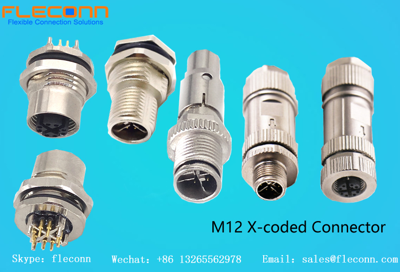 M12 X-coded Connector