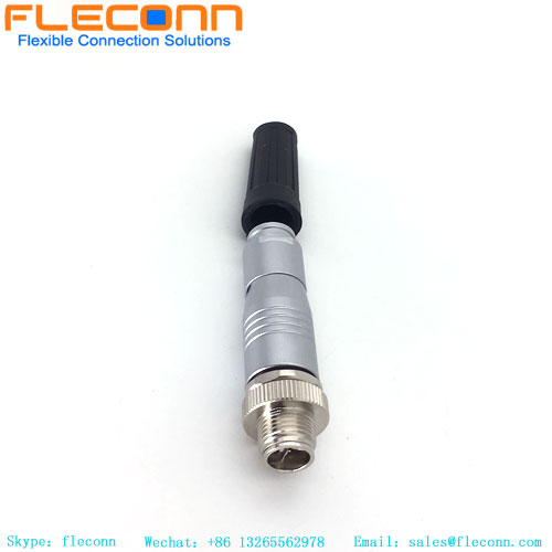 M12 X-Coded 8 Pin Male Assembled Connector