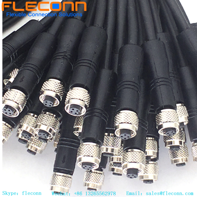 M5 4 Pin Female Cable