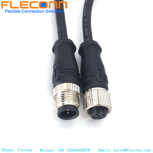 M12 5 Pole B-Coded Extension Cable