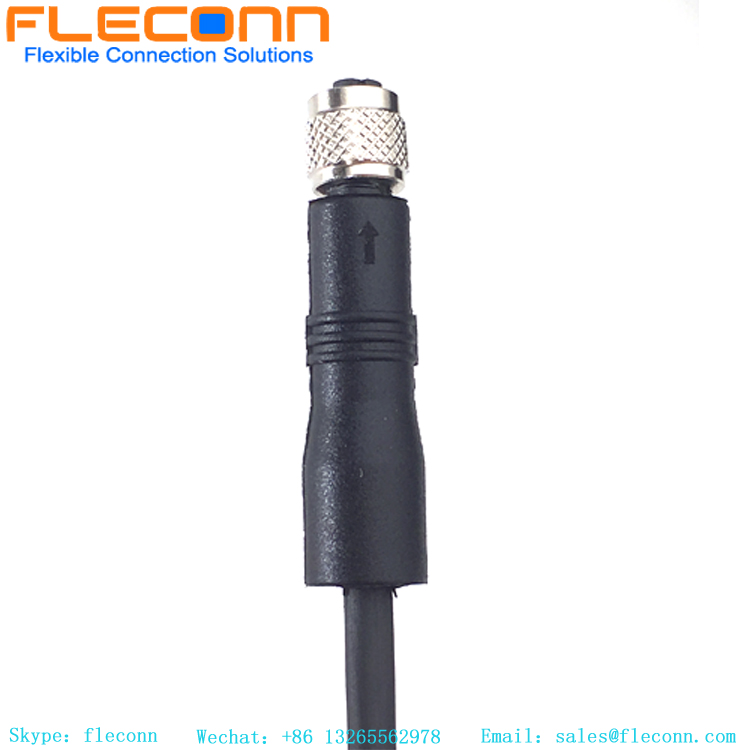 M5 4 Pin Female Cable