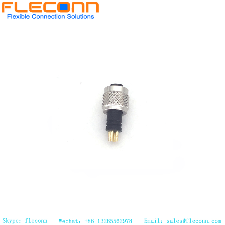 M5 4 Pin Sensor Cable Connector, IP67 IP68 Waterproof Rating