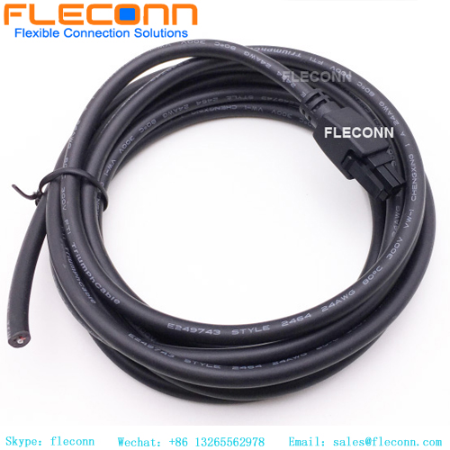 Molex Microfit 3.0 Cable 2451320405 4 Pin Overmolded Connector Cable Harness
