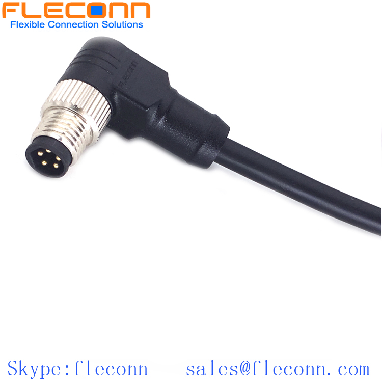 M8 5 Pin Male Connector Cable