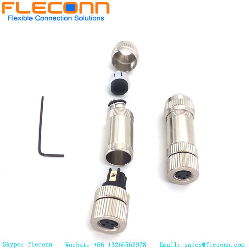 Field Wireable M8 Connector