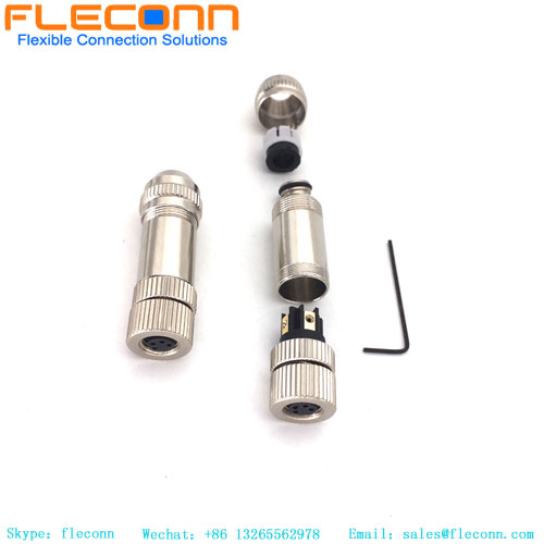 M8 4 Pin Circular Connector