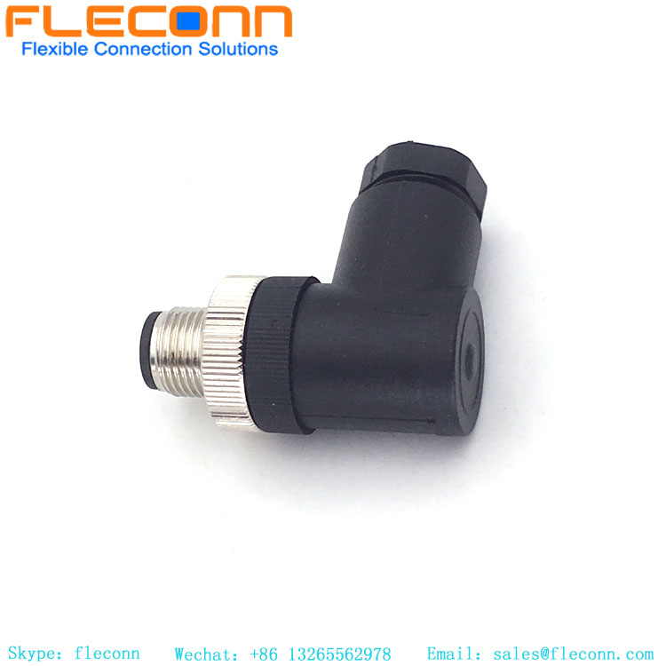 M12 Right Angle Connector