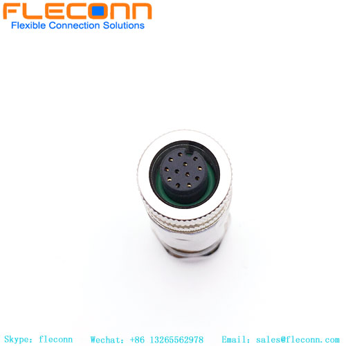 M12 12 Pos Assembled Connector