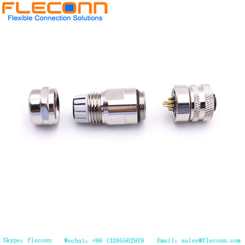 M12 12 Pole A-coded Female Connector