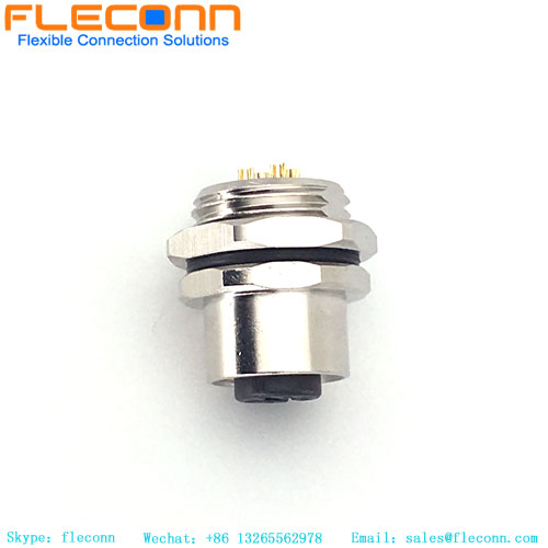 M12-A 4 Pin Female Sensor Connector
