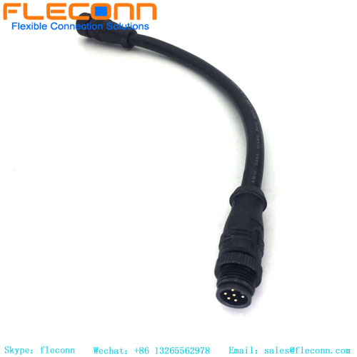 M12 6 Pin Male Cable