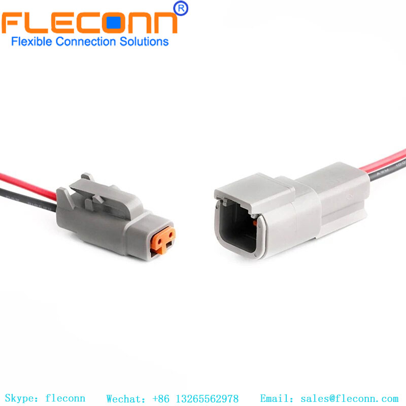 Deutsch DTM Series DTM04-2P Waterproof Connector Wire Harness