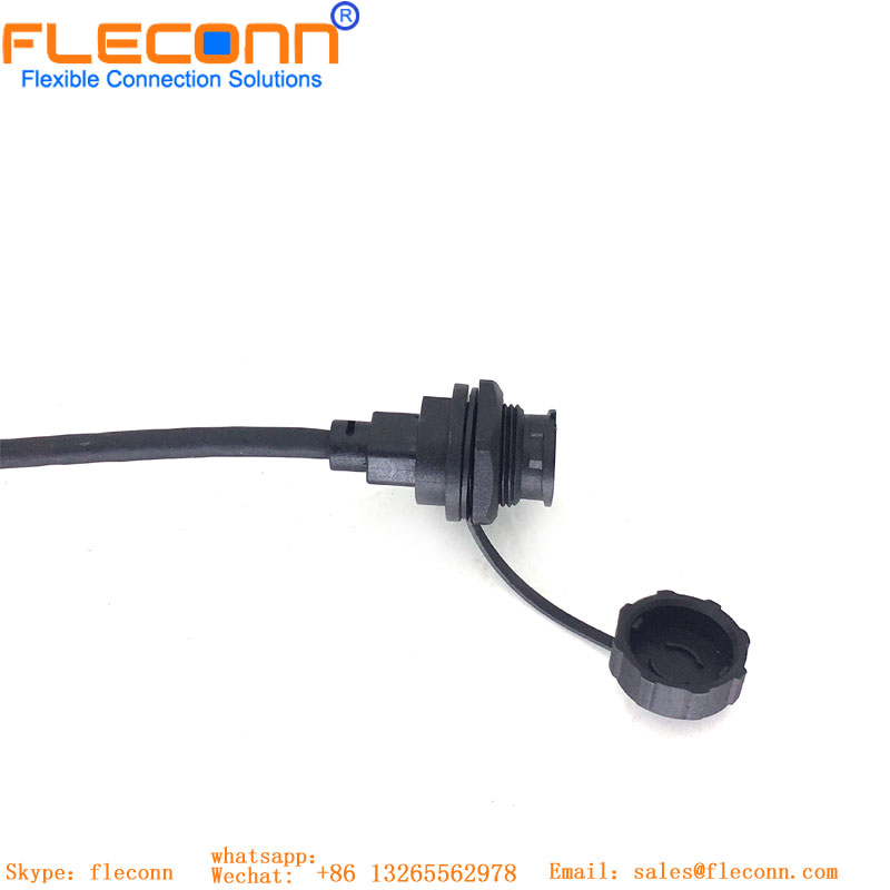 Panel Mount Waterproof USB-C Cable（bayonet）