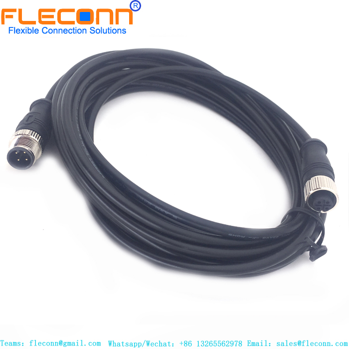 M12 4 Pin Male Cable